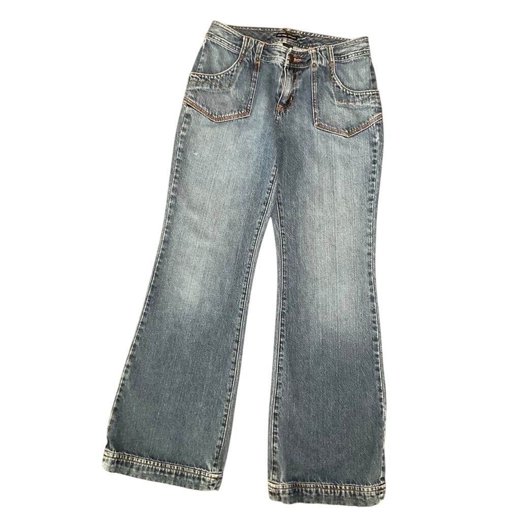 New York & Company Stylish Blue Jeans Size 6 EUC